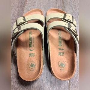 Birkenstock Vegan Arizona Sandals 7.5 38